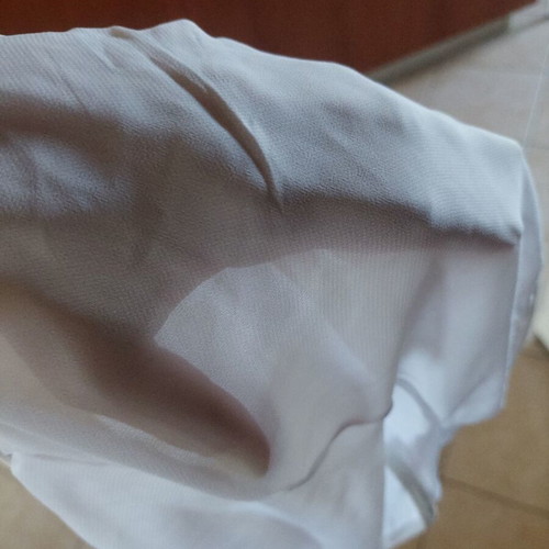 White Shein Beach Shorts M used with Side Drawstrings