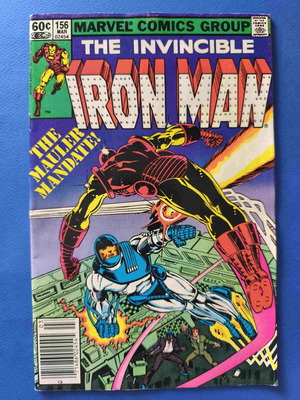 Iron Man 156 comic used, English edition, grade FN/VF