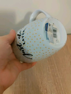 Ceramic mug Just Do It Later new