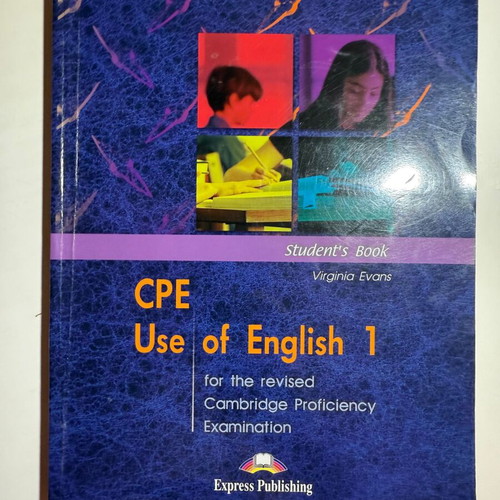 CPE Use of English 1 Student's Book used, Cambridge proficiency