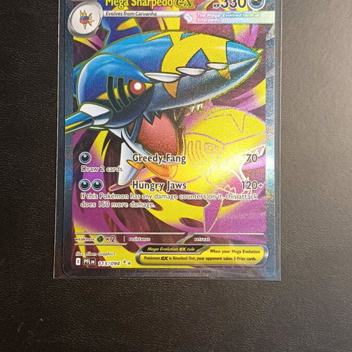 Mega Sharpedo PFL(113/094) Phantasmal Flames Pokemon card new