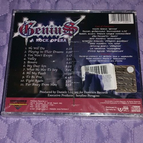 Genius: A Rock Opera - In Search Of The Little Prince CD sealed