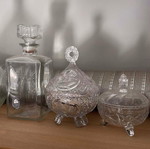 Wedding and baptism decorations used, assorted set