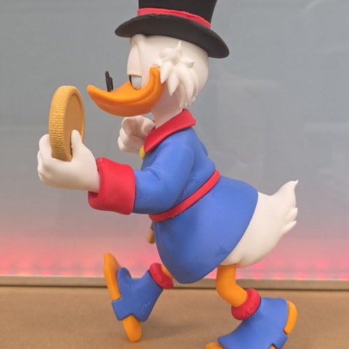 Scrooge McDuck figure like new, 23 cm