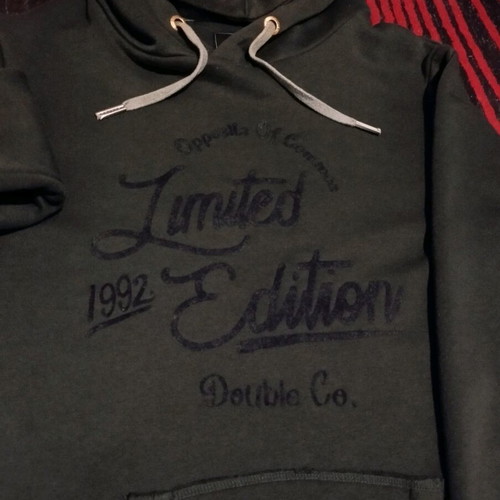 Double vintage sweatshirt like new, warm, size M/L