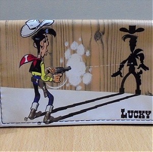 Lucky Luke Καπνοθήκη από δερματίνη