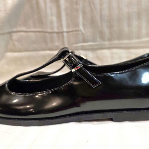 Zara Mary Janes Size 40 Black Like New