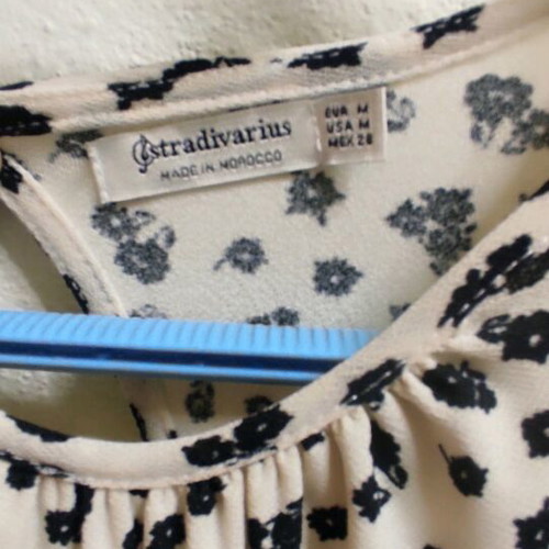 Stradivarius ankle-length dress with back opening, like new