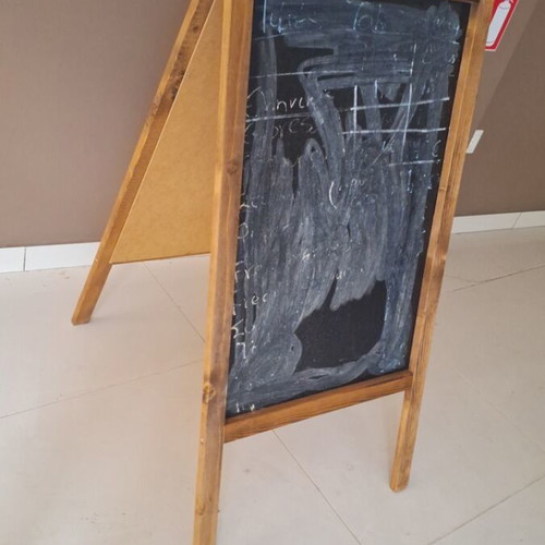 Menu Stand 100x50x25cm double-sided like new