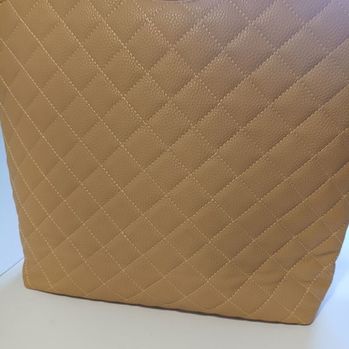 Dream River large women's shoulder bag camel with clutch
