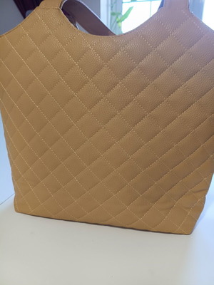 Dream River large women's shoulder bag camel with clutch