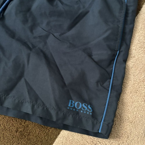 Hugo Boss men's swim shorts XL blue like new