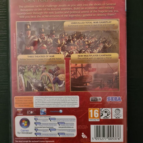Total War: Napoleon PC like new strategy game