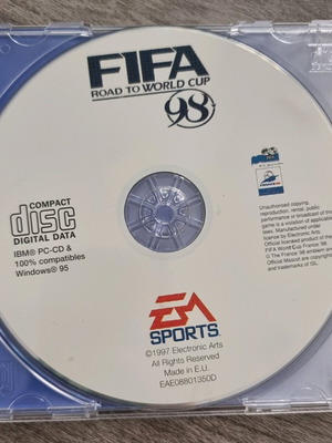 Fifa 98 World Cup PC game used, without case