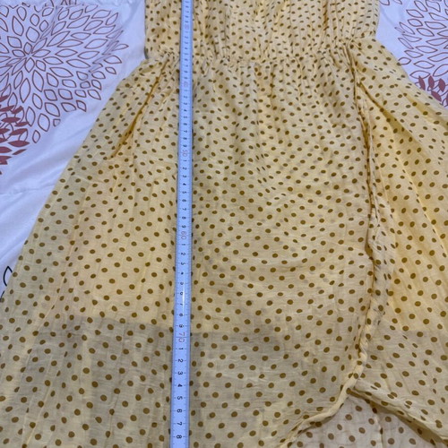 Dress used small-xsmall yellow with tail
