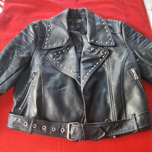 Calliopi Leather Jacket new gothic style with studs size M