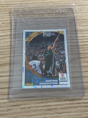 Αυτοκόλλητο Δημητρης Διαμαντιδης Παναθηναϊκος Panini Euroleague 2024-25 καινούργιο
