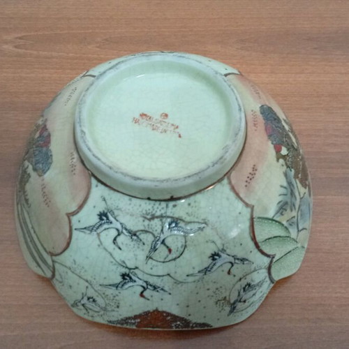 Satsuma fontaniera used, height 11cm, diameter 25cm