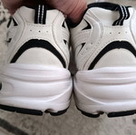 New Balance 530 δέρμα μεταχειρισμένα, no39, unisex, μαύρο-άσπρο
