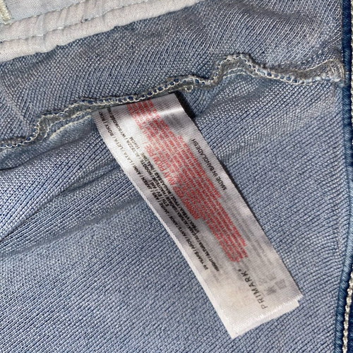 Primark kids denim jacket like new, grey and blue, 104 cm