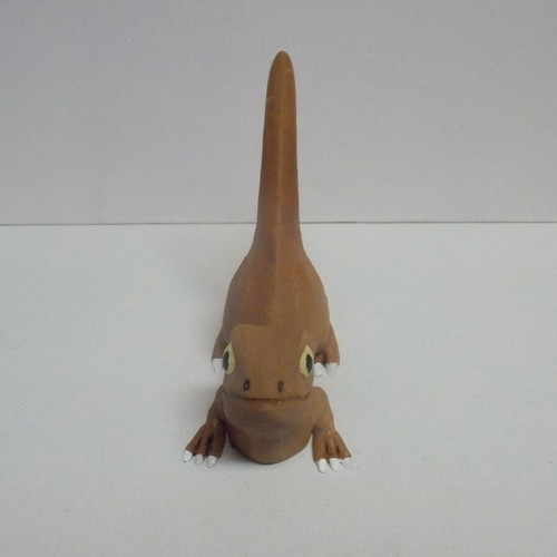 Dinosaur new, hand-painted with acrylics