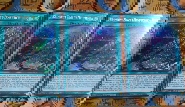 Primitive Planet Reichphobia Set (Secret Rare Yugioh)