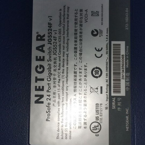Netgear 24-port switch