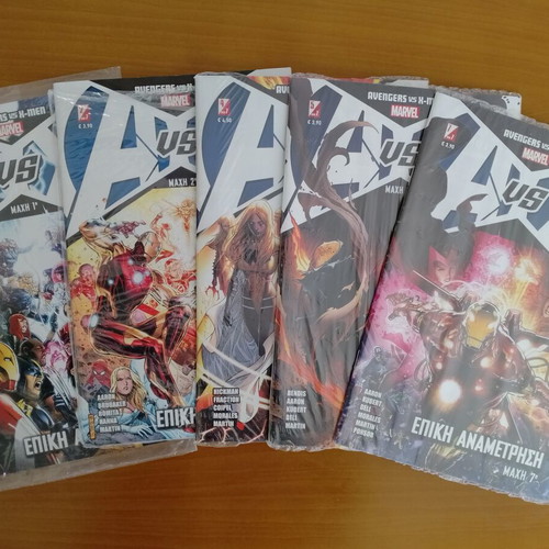 Marvel Comics Avengers vs X-Men new set