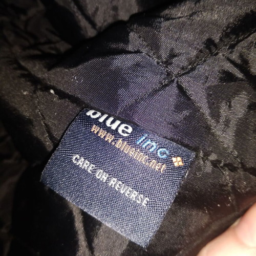 Blue Inc black men's jacket used, size L