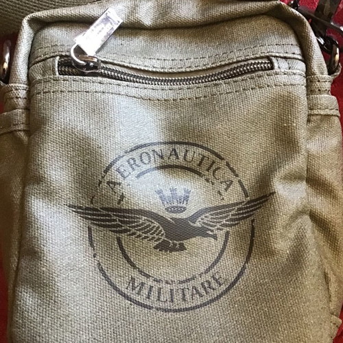 Aeronautica Militare shoulder bag new, green, 20x15cm