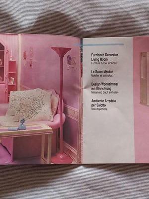 Κατάλογος Barbie με έπιπλα και αξεσουάρ σπιτιού vintage 90s μεταχειρισμένος
