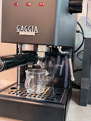 Gaggia Classic Pro μεταχειρισμένη μηχανή espresso με παραμετροποίηση