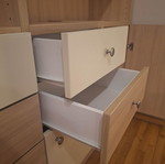 Modeco office bookcase, 2.00m height, 0.35m width, 0.70m length