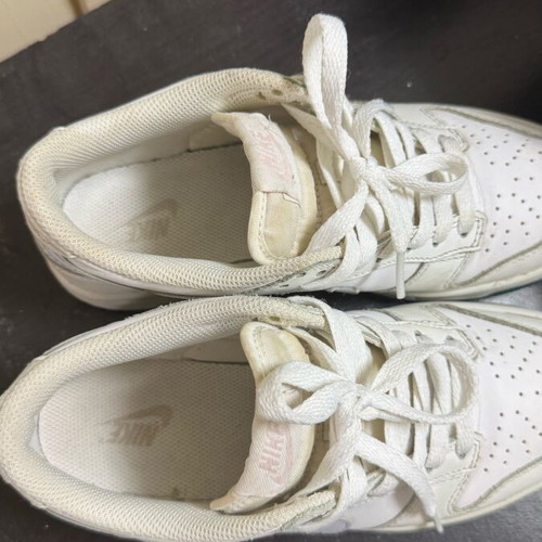 Nike Dunk Low sneakers like new, white, size 36.5