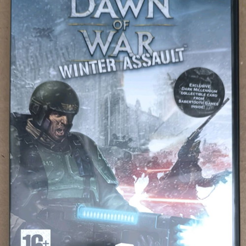 Warhammer 40000 Dawn Of War Winter Assault Expansion Pack PC CD-ROM like new