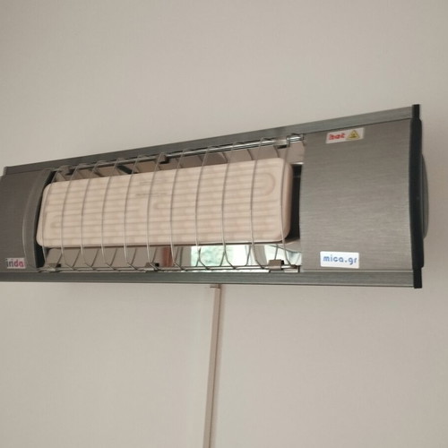 Infrared heating panels like new, 800 watt and 600 watt