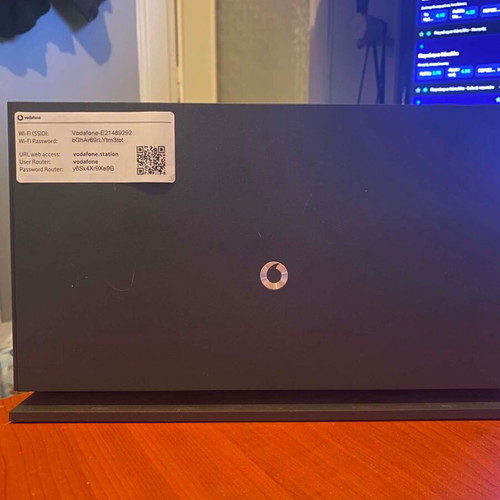 Vodafone Fiber Optic Router new