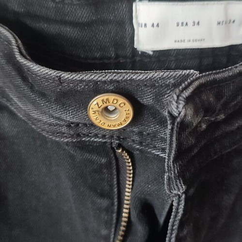 Zara black jeans, size L