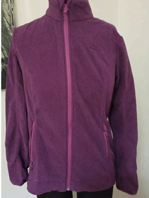 Γυναικεία ζακέτα fleece Decathlon μεταχειρισμένη, μέγεθος M, μωβ