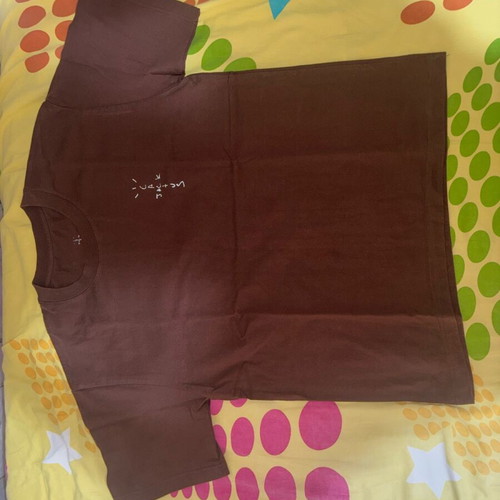 Travis Scott t-shirt medium brown like new
