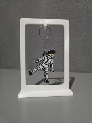Cristiano Ronaldo 7 keychain CR7 like new 3d printed