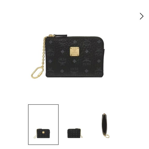 MCM Aren wallet, black, new