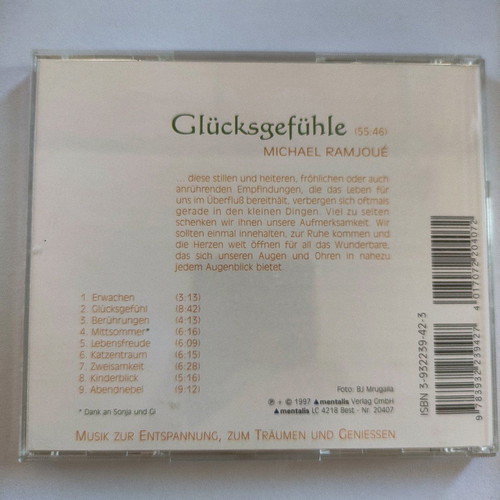 Michael Ramjoué CD Feelings of Happiness used, relaxing music