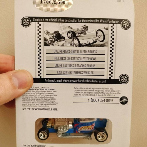 Hot Wheels RLC 16th Collectors Convention T-Bucket blue, new