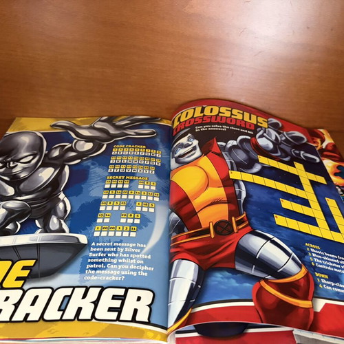 Marvel Superhero Squad Pedigree sticker album