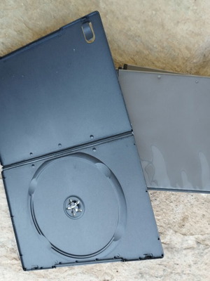 Empty CD DVD cases
