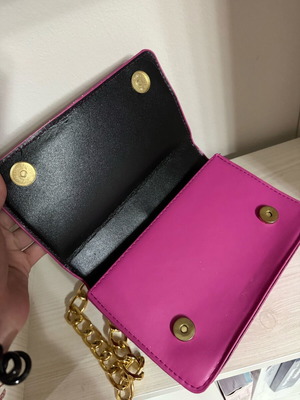 Fuchsia shoulder bag like new