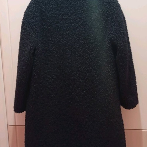 Zara boucle coat blue like new