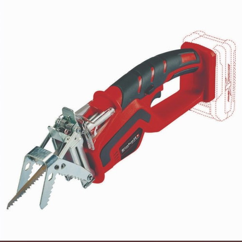 Einhell rechargeable pruner new with two batteries and replacement blades set