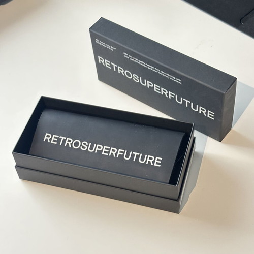 Retrosuperfuture Sunglasses Case new, black